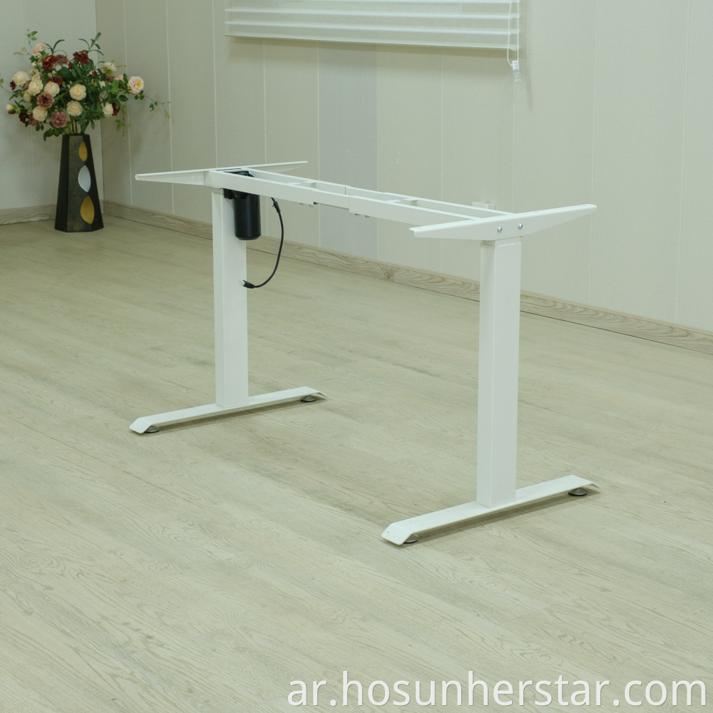 Intelligent lifting table frame